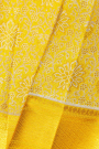 Kancheepuram Silk Mustard Saree