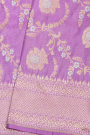 Banarasi Silk Purple Saree