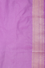 Banarasi Silk Purple Saree