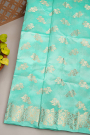 Chiniya Silk Sky Blue Saree