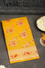 Banarasi Silk Mustard Saree