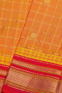 Narayanpet Silk Orange Saree