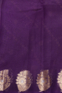 Designer Organza Lilac Saree