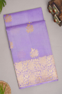 Matka Silk Lilac Saree