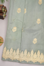 Matka Silk Grey Saree