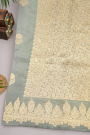 Matka Silk Grey Saree