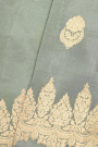 Matka Silk Grey Saree