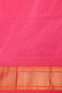 Narayanpet Silk Ice Blue Saree with Paithani pallu