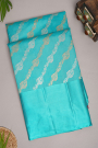 Matka Silk Sky Blue Saree