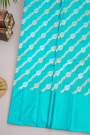 Matka Silk Sky Blue Saree