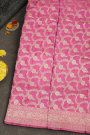 Banarasi Silk Pink Saree