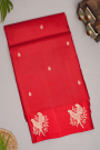Matka Silk Red Saree