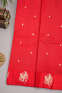 Matka Silk Red Saree