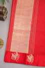 Matka Silk Red Saree