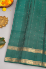 Coimbatore Soft Silk Bottle Green Saree