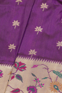 Banarasi Silk Purple Saree