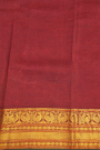 Kancheepuram Silk Yellow Kalamkari Saree