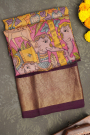 Kancheepuram Silk Pink Saree