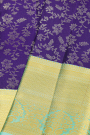 Kancheepuram Silk Navy Blue Saree