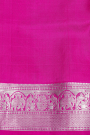 Venkatagiri Silk Bottle Green Saree