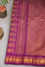 Gadwal Silk Multicolour Saree