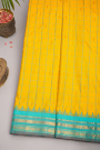 Gadwal Silk Mustard Saree