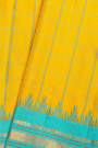 Gadwal Silk Mustard Saree