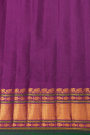 Gadwal Silk Sky Blue Saree