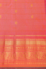 Gadwal Silk Sky Blue Saree