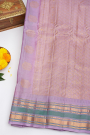 Gadwal Silk Pink Saree