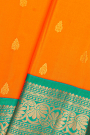 Gadwal Silk Orange Saree