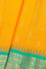 Gadwal Silk Mustard Saree