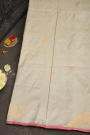 Banarasi Kathan Silk Light Grey Saree