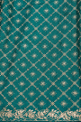 Designer Tussar Rama Green Saree