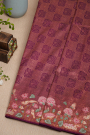 Fusion Silk Mauve Saree