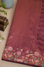 Fusion Silk Mauve Saree