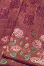 Fusion Silk Mauve Saree