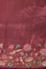 Fusion Silk Mauve Saree