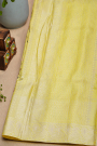 Fusion Silk Yellow Saree