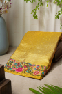 Fusion Tissue Gold Saree