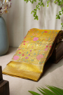 Fusion Tissue Gold Saree