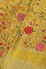 Fusion Tissue Gold Saree
