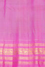 Gadwal Silk Bottle Green Saree