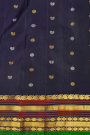 Gadwal Silk Pista Green Saree