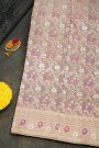 Banarasi Silk Brown Saree