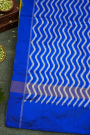 Ikkat Silk Yellow Saree