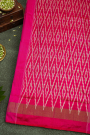 Ikkat Silk Dual Colour Saree