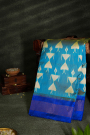 Ikkat Silk Dual Colour Saree