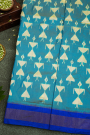 Ikkat Silk Dual Colour Saree