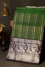 Venkatagiri Silk Green Saree